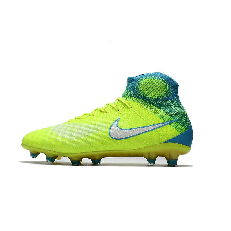 Nike Magista Obra Elite DF FG Men Žlutá Modrý